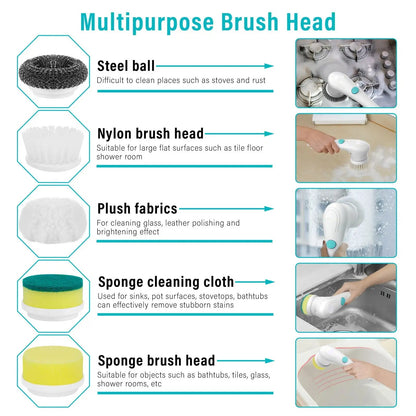 5-Head Scrubber