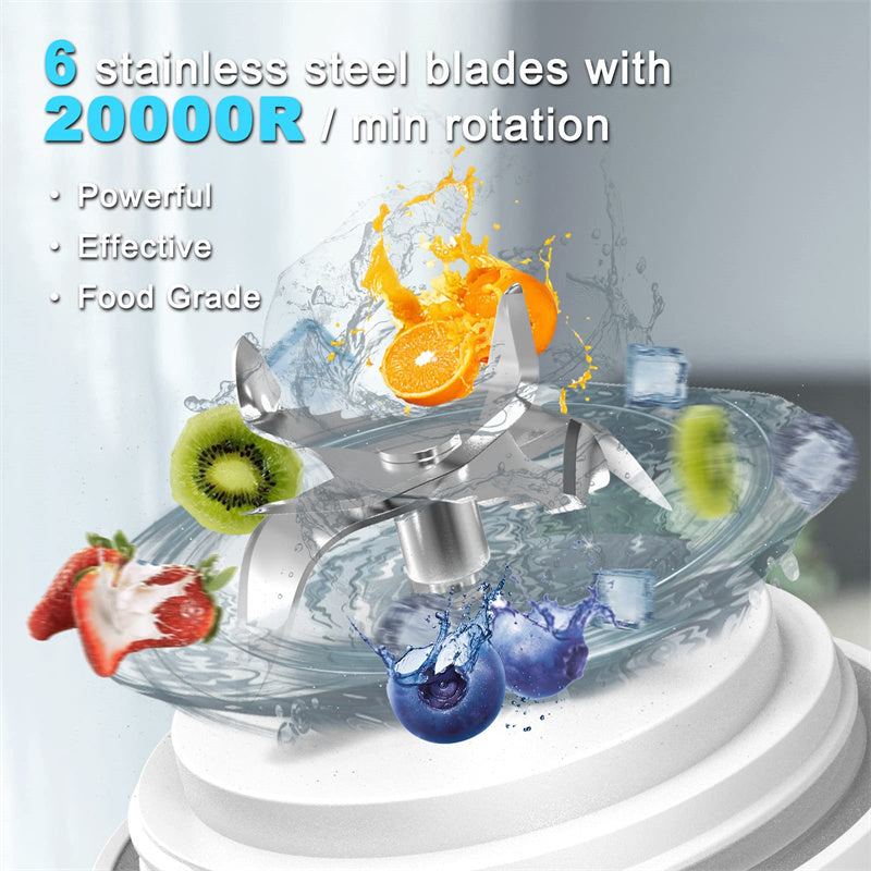6-Blade Smoothie Blender