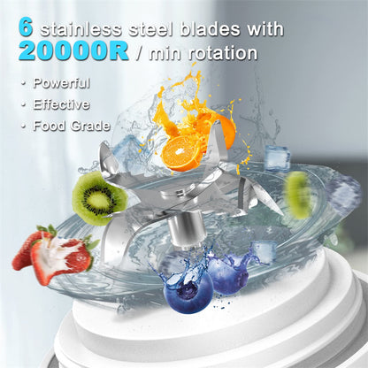 6-Blade Smoothie Blender
